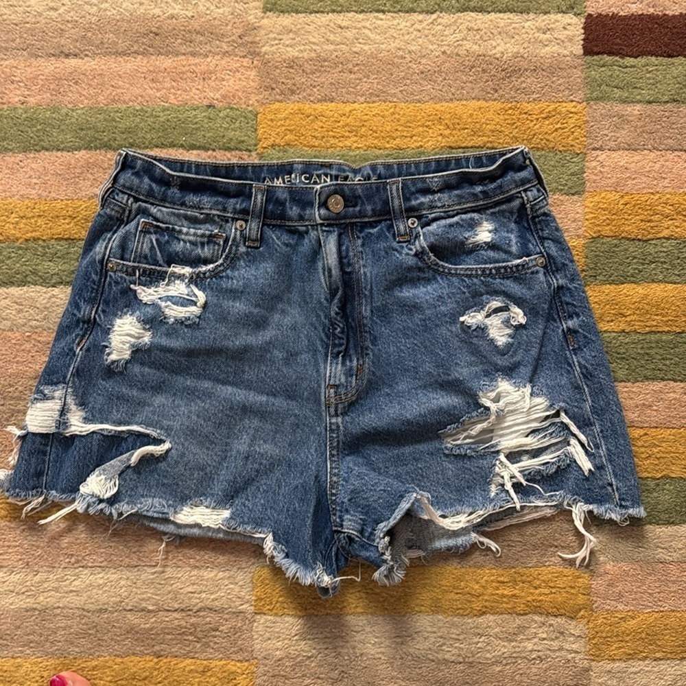 American Engle outfitters mom short jeans size 12